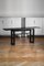 Black Lacquered Rattan Dining Room, 1970s, Set of 15 10