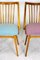 Oak Dining Chairs from Interier Praha, 1960s, Set of 4 5