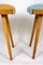 Oak Dining Chairs from Interier Praha, 1960s, Set of 4, Image 7