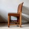 Oak Chairs With Leather Braid by Carl Gustav Hort Af Ornäs, 1950s, Set of 4 6