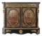 19th Century French Boulle/Napoleon III Two Door Cabinet 1