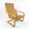 Leather and Beech Lounge Chair by Noboru Nakamura for Ikea, 1990s, Image 1