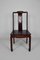 Mid 20th Century Asian Inlaid Wooden Chairs, Set of 5 6