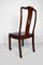 Mid 20th Century Asian Inlaid Wooden Chairs, Set of 5 3