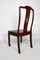 Mid 20th Century Asian Inlaid Wooden Chairs, Set of 5, Image 3