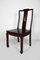 Mid 20th Century Asian Inlaid Wooden Chairs, Set of 5, Image 2