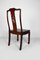 Mid 20th Century Asian Inlaid Wooden Chairs, Set of 5 4