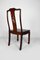 Mid 20th Century Asian Inlaid Wooden Chairs, Set of 5, Image 4