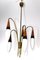 Lily of the Valley Chandelier from Rupert Nikoll, 1950s 11