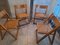 Beech & Cane Trieste Folding Chairs by Aldo Jacober & Pierangela, Set of 4 9