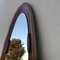 Oval Mirror in Curved Wood. 1960s, Image 7