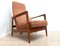 Fauteuil Inclinable Mid-Century en Teck par Folke Ohlsson pour Dux Rocker 1