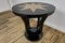 Art Deco Ash Veneer Side Table 1