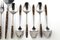 Custom-Made 6 Coffee Spoons, 6 Cake Forks and 1 Cake Scoop by Helmut Alder for Amboss, 1963, Set of 13 3
