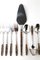 Custom-Made 6 Coffee Spoons, 6 Cake Forks and 1 Cake Scoop by Helmut Alder for Amboss, 1963, Set of 13 4