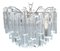 Lámpara colgante de cristal de Murano de Venini, años 60, Imagen 3
