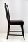 Modern Italian Mid-Century Leather Dining Chairs by Osvaldo Borsani for Atelier Borsani Vared, 1950s, Set of 4 6