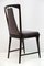 Modern Italian Mid-Century Leather Dining Chairs by Osvaldo Borsani for Atelier Borsani Vared, 1950s, Set of 4 8