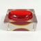 Sommerso Murano Glass Ashtray by Flavio Poli for Seguso, 1970s, Image 5