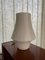 Lámpara de mesa hongo de cristal de Murano, años 70, Imagen 3