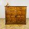 Large English Solid Oak Sideboard or Cabinet, 1920s 3