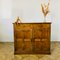 Large English Solid Oak Sideboard or Cabinet, 1920s 4