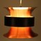 Brass & Orange Ceiling Lights by Bent Nordsted for Lyskaer Belysning 5