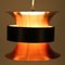 Lampade da soffitto in ottone e arancioni di Bent Nordsted per Lyskaer Belysning, Immagine 5