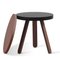 Petite Table à Plateau Batea en Noyer Noir par Daniel García Sánchez pour Woodendot 1