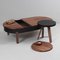 Large Walnut-Black Batea Coffee Table by Daniel García Sánchez for Woodendot 5