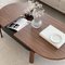 Large Walnut-Black Batea Coffee Table by Daniel García Sánchez for Woodendot 8