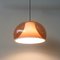 Acrylic Pendant Lamp in the Style of Gino Sarfatti, 1970s 3