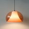 Acrylic Pendant Lamp in the Style of Gino Sarfatti, 1970s 2