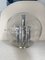 Large Italian Space Age Ball Lamp in Acrylic Glass and Metal Chrome from Stilux Milano, 1970s 1