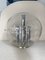 Large Italian Space Age Ball Lamp in Acrylic Glass and Metal Chrome from Stilux Milano, 1970s, Image 1