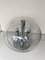 Large Italian Space Age Ball Lamp in Acrylic Glass and Metal Chrome from Stilux Milano, 1970s 4