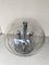 Large Italian Space Age Ball Lamp in Acrylic Glass and Metal Chrome from Stilux Milano, 1970s, Image 4