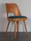 Blue Fabric & Beech Chairs by Oswald Haerdtl for TON, Set of 4 13
