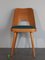 Blue Fabric & Beech Chairs by Oswald Haerdtl for TON, Set of 4 14