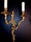 Louis XVI Style French Gilded and Chiseled Bronze Wall Sconces, Set of 2 16