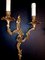 Louis XVI Style French Gilded and Chiseled Bronze Wall Sconces, Set of 2, Image 16