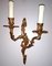 Louis XVI Style French Gilded and Chiseled Bronze Wall Sconces, Set of 2 5