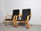Model 406 Lounge Chairs by Alvar Aalto for Artek, Set of 2 5