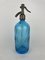 Italienische Hellblaue Seltzer Flasche von Pietro Wührer, 1950er 1