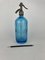 Italian Light Blue Seltzer Bottle from Pietro Wührer, 1950s 2
