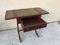 Extendable Coffee Table with Drawer and Leather Top, 1950s 9