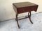 Extendable Coffee Table with Drawer and Leather Top, 1950s 18