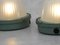 French Industrial Holophane Lights, 1950, Set of 2 3