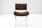 Mid-Century Modern Danish Teak Plywood & Velvet Chairs, Set of 4 5