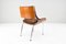 Mid-Century Modern Danish Teak Plywood & Velvet Chairs, Set of 4 10